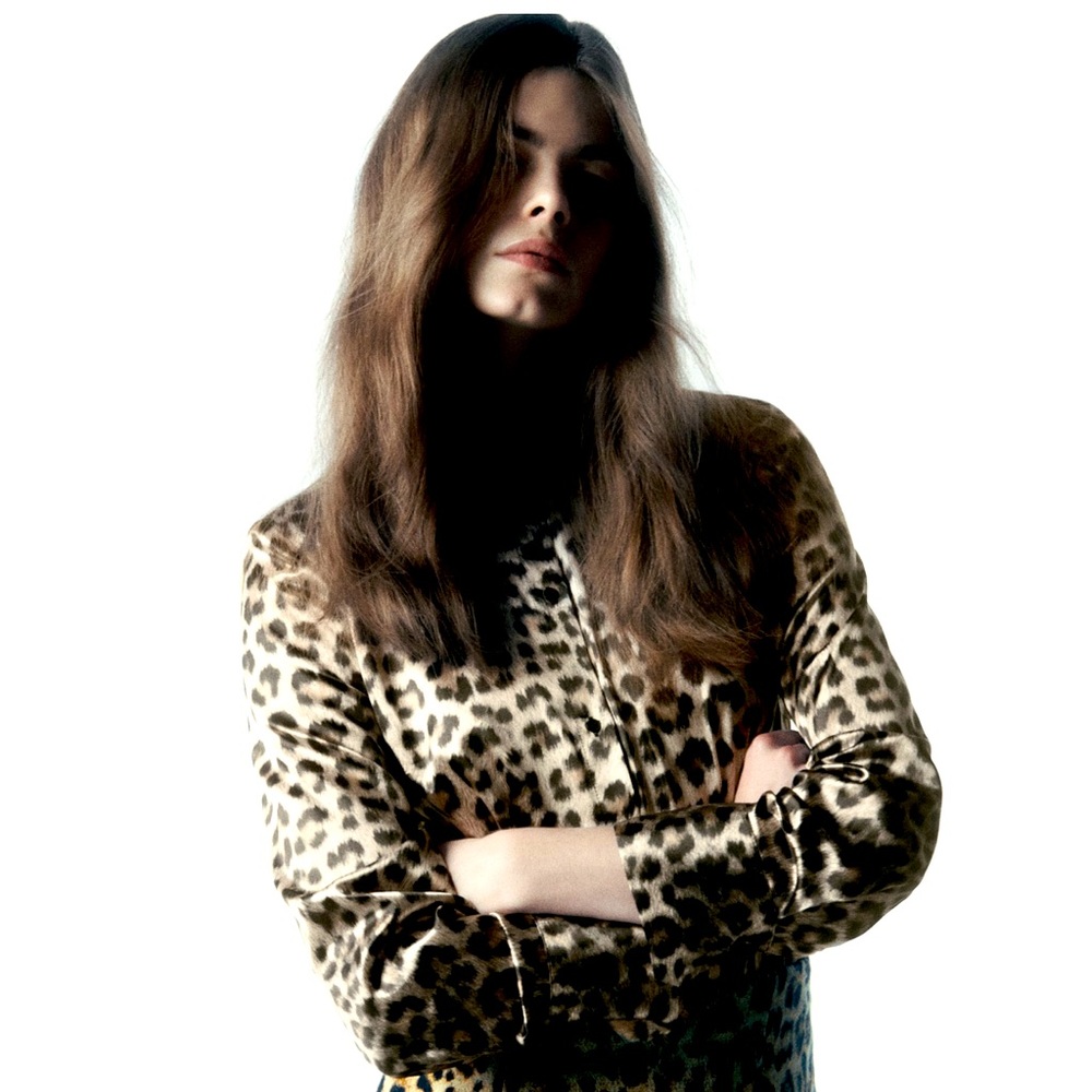 Zara leopard print bodysuit